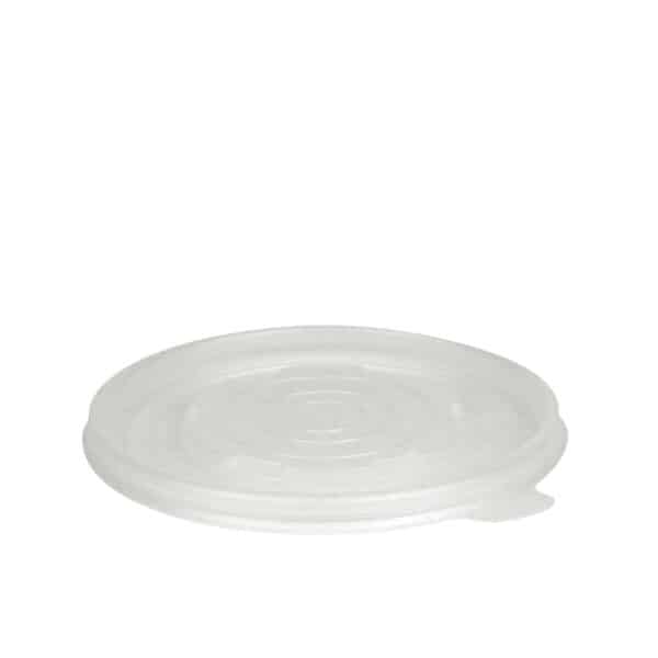 Clear PP Lid - fits 6-12T oz Paper Soup Containers (1000/case)