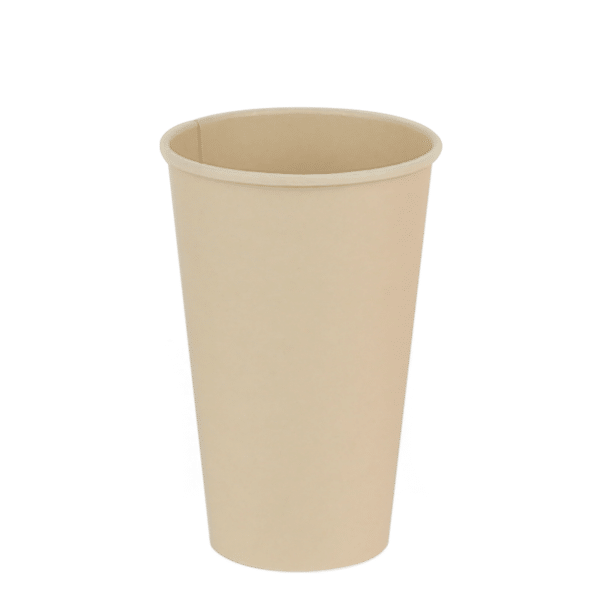 16 oz Single Wall Recyclable Paper Hot Cup (1000/case)