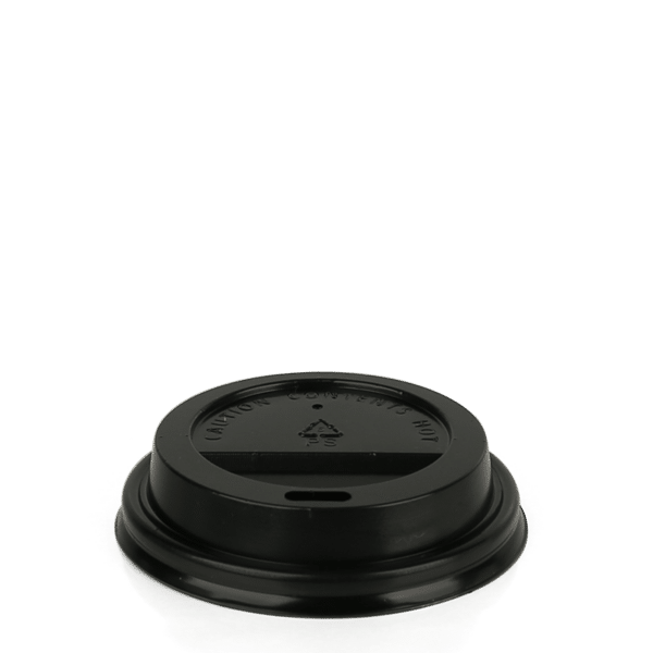 PS Sip Lid - fits 4 oz Paper Hot Cups, Black (1000/case)