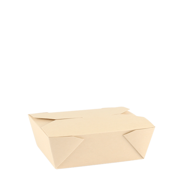 #8 Paper Folder Carton, Brown Kraft, PLA Lined (400/case)