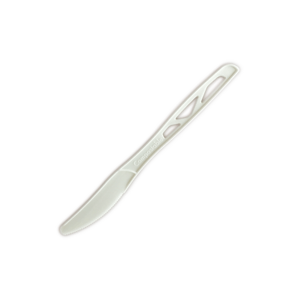 7" Heavy Duty Individually Wrapped Knife, White (1000/case)