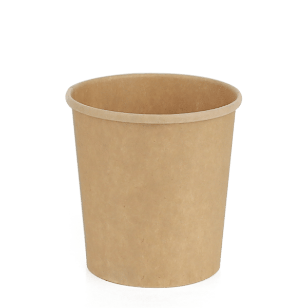 16 oz Tall Kraft Paper Soup Container, PLA Lined (1000/case)