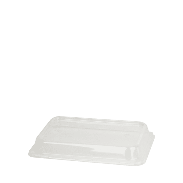 Clear PET Lid, Dome - fits 24 oz Fiber Food Container (500/case)