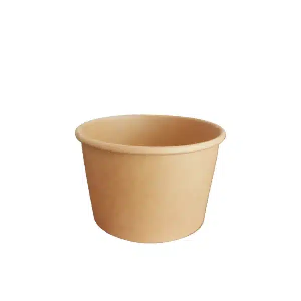 10 oz High Barrier (MAP) Kraft Paper Bowl, BPE Lined (500/case)