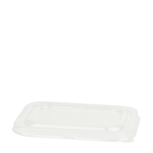 Clear PET lid - fits 24-32oz Fiber Bowls (500/case)