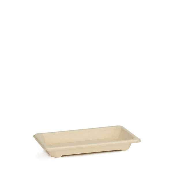 #4 Fiber Sushi Tray (500/case)