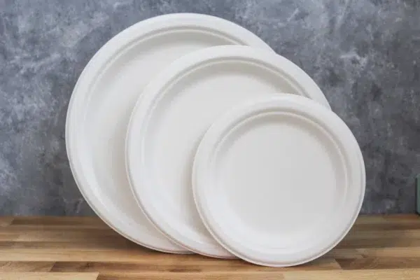 10" Round Fiber Plate (500/case)