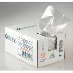 8" x 3" x 15" Clear Poly Bags <br>(1000 bags / case) - Image 2