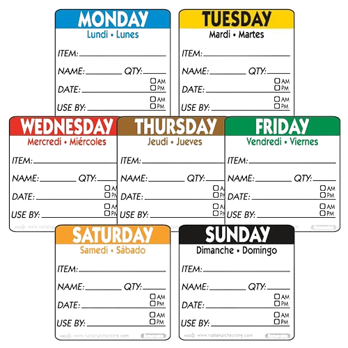 Food Rotation Labels